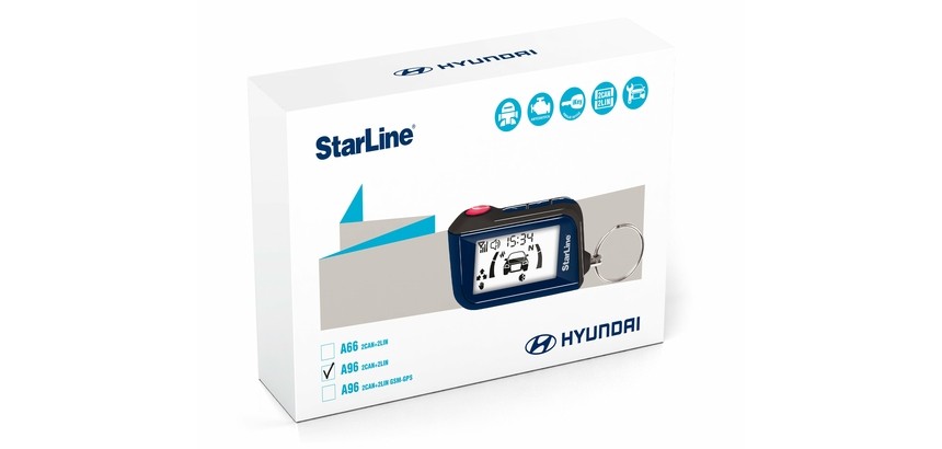 Охранная система StarLine A96 2CAN+2LIN